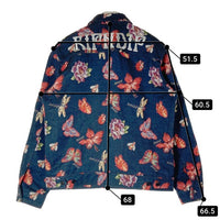 RIPNDIP リップンディップ Monarch Butterfly Jacket デニムジャケット ネイビー SizeXL 瑞穂店
