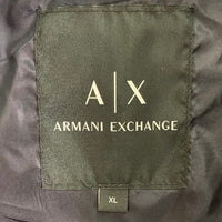 ARMANI EXCHANGE アルマーニエクスチェンジ 8NZB50 ZNXYZ フーデット ポリエステルジャケット ブラック sizeXL 瑞穂店