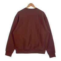Carhartt W.I.P カーハート ワークインプログレス 21AW AMERICAN SCRIPT SWEATSHIRT アメリカンスクリプト スウェットシャツ クルーネックトレーナー ブラウン Size L 福生店