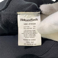 HIDEANDSEEK ハイドアンドシーク BOUNTY HUNTER バウンティーハンター プルオーバー フーディー パーカー ブラック Size M 福生店