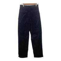 80's STUSSY ステューシー 2タック 太畝コーデュロイ テーパードスラックス パンツ ブラック USA製 黒タグ Size 29 福生店