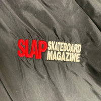 90`s SLAP SKATEMAGAZINE スラップ スケートマガジン ナイロン コーチ ジャケット ブラック Size L 福生店