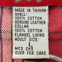 MARLBORO COUNTRY STORE マルボロカントリーストア デニムジャケット 襟レザー インディゴ sizeL 瑞穂店