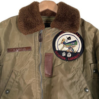 BUZZ RICKSON'S バズリクソンズ B-15B ナイロンフライトジャケット オリーブ カスタム Size 38 福生店