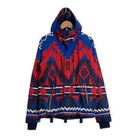 RLX RALPH LAUREN ラルフローレン ネイティブ柄 中綿 ダウンジャケット レッド ブルー ホワイト Size S 福生店