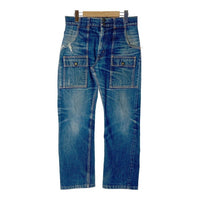 DOUBLEWORKS ダブルワークス ブッシュパンツ 赤耳 セルビッチ インディゴ sizeW31 瑞穂店