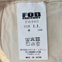 FOB FACTORY エフオービーファクトリー HBT PAINTER PANTS ヘリンボーン ペインターパンツ キナリ size4(LL) 瑞穂店