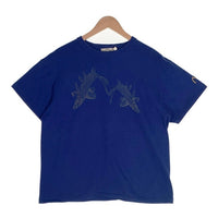 EVISU エヴィス 刺繍 半袖 Tシャツ ネイビー Size 40 福生店