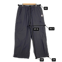 STARTER BLACK LABEL スターターブラックレーベル ナイロン カーゴパンツ ブラック ST-ST146 Size XL 福生店