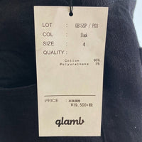 glamb グラム Jerino pants ストレッチ ブラックデニムパンツ バンダナ付 GB15SP/P03 ブラック Size 4 瑞穂店