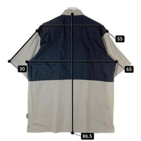PLATINUM FUBU プラチナムフブ 90S 半袖シャツ ブラック×グレー sizeXL 瑞穂店