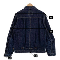 TCB JEANS ティーシービージーンズ S40's Jacket 大戦モデル デニムジャケット インディゴ Tバック シンチ Size 42 福生店