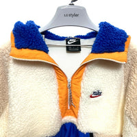 NIKE ナイキ BV3767-133 ハーフジップ ボアフリースジャケット ホワイト sizeM 瑞穂店