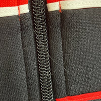 00's adidas アディダス 773324 ボーダー トラックジャケット レッド ブラック SizeL 瑞穂店