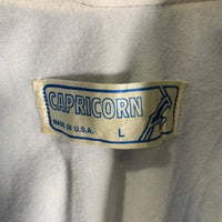 90's CAPRICORN カプリコーン ナイロン スタジャン ネイビー ワッペン USA製 Size L 福生店