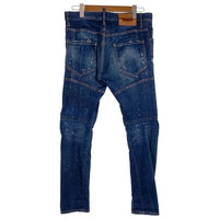 DSQUARED2 ディースクエアード Tidy Biker Jean ティディー バイカー ジーン ダメージ加工 デニムパンツ インディゴ Size 46 福生店