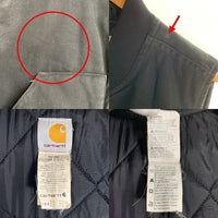 CARHARTT カーハート DUCK VEST ダックベスト ブラック V01 BLK メキシコ製 Size Medium Regular 福生店