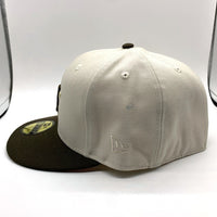 NEWERA ニューエラ HOUSTON ASTROS ヒューストンアストロズ 45th Anniversary 59FIFTY ベースボールキャップ サイドパッチ ブラウン ベージュ Size 7 5/8 (60.6cm) 福生店