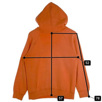 80's Champion チャンピオン SYRACUSE UNIVERSITY シラキュース大学 カレッジプリント プルオーバーフーディー パーカー トリコタグ後期 オレンジ USA製 Size L 福生店