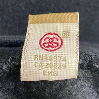 STUSSY ステューシー USA製 前後ショーンフォント プルオーバーパーカー ブラック sizeL 瑞穂店