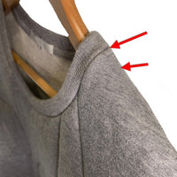 DISCOVERED ディスカバード キルティング 半袖スウェットトレーナー グレー DC-AW13-CU-04 Size 2 福生店