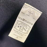 THE H.W.DOG&CO. ザエイチダブリュードッグアンドコー TRAVELERS トラベラーズハット セルビアウール ネイビー D-00047 Size 36 (57.5cm) 福生店