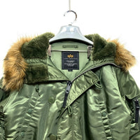 ALPHA アルファ N-3B フライトジャケット オリーブ 20094-403 Size L 瑞穂店