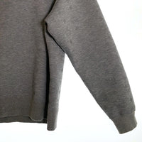 MCM by PHENOMENON エムシーエム バイ フェノメノン Reflective Monogram Sweat Shirt リフレクティブ モノグラム クルーネック スウェットトレーナー グレー MHAASJP01EG00L SizeL 福生店