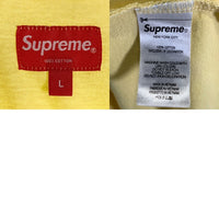 SUPREME シュプリーム 22SS Small Box Tee スモールボックスロゴ Tシャツ イエロー Size L 福生店
