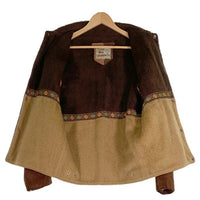 80’s Pioneer Wear パイオニアウェア ウエスタンヨーク スウェードレザージャケット ブラウン スナップボタン Size 36 福生店