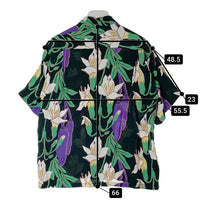 SUN SURF サンサーフ SS38799 RAYON HAWAIIAN SHIRT 'CANOE TREE' カヌーツリー アロハシャツ ブラック sizeM 瑞穂店