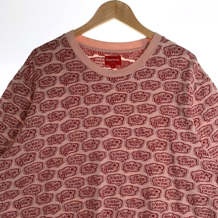 SUPREME シュプリーム 22SS Word Bubble Jacquard S/S Top