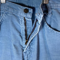 Levi’s リーバイス USA製 ボタン裏83 ホワイトタブ ベルボトム コーデュロイパンツ ライトブルー size- 瑞穂店
