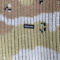 SUPREME シュプリーム 24AW Small Box Polo Sweater スモールボックスロゴ ポロ セーター ニット デザートカモ Size M 福生店