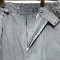 mina perhonen ミナペルホネン クロップドパンツ グレー size36 瑞穂店