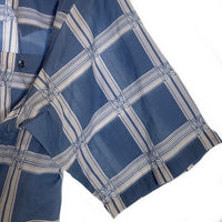 Needles ニードルズ S/S COWBOY ONE-UP SHIRT レーヨン コットン オープンカラー ウエスタンシャツ 半袖 ブルー MR180 福生店