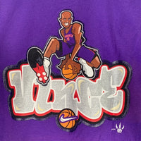 90's 00's NIKE ナイキ Vince Carter ヴィンス カーター NBA 半袖 Tシャツ パープル USA製 Size XXL 福生店
