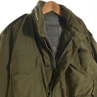 60's U.S.ARMY 米陸軍 M-65 ミリタリー フィールドジャケット 2nd 69年会計 オリーブ アルミSCOVILL 04年ライナー付 Size M-R 福生店