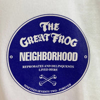 NEIGHBORHOOD ネイバーフッド × THE Great FROG グレート フロッグ TEE SS Tシャツ ホワイト sizeS 瑞穂店