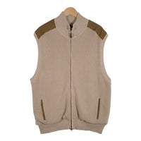 ORVIS オービス コットンニット ジップアップベスト ベージュ Size XL 福生店