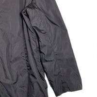 PRADA プラダ ナイロン フーデッド ジップアップジャケット ハーフ丈 中綿 ブラック Size XL 福生店