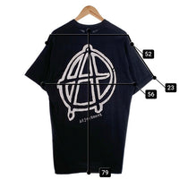 80-90's Anarchic Adjustment アナーキックアジャストメント サークルA 両面プリント Tシャツ ブラック USA製 FRUIT OF THE LOOM Size XL 福生店