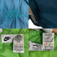 00's NIKE ナイキ ナイロンリップストップ ジップアップジャケット グリーン Size XL 福生店