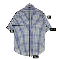 Ralph Lauren ラルフローレン PURCELL ボタンダウン 半袖 プルオーバーシャツ ブルー×ホワイト sizeM 瑞穂店