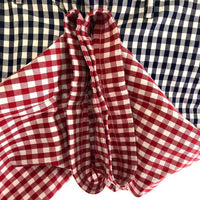 NORMAN ノルマン Two Tone Check Short Pants ギンガムチェック ブルー sizeS 瑞穂店