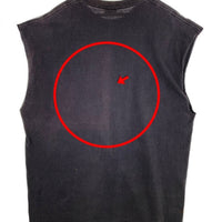 00's ONE BEER TWO BEER THREE BEER FLOOR プリントTシャツ ブラック 袖カットオフ AUSTIN Size XXL 福生店