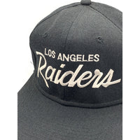 90's Sports Specialties NFL ロサンゼルス・レイダース ベースボールキャップ スナップバック ブラック 韓国製 NWA 福生店