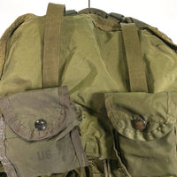 80's U.S.ARMY 米陸軍 LC-1 フィールドパック ナイロン リュック 8465-01-019-9102 オリーブ カモフラージュ 福生店
