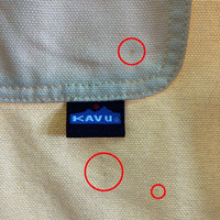 KAVU カブー ノーカラーカバーオール イエロー sizeM 瑞穂店
