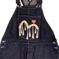 EVISU エヴィス デニム ダブルニーオーバーオール 大黒 ペンキ インディゴ Size 42 福生店